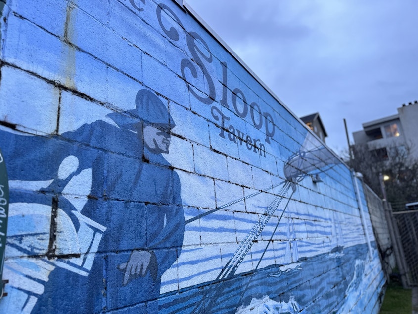 caption: The Sloop Tavern in Ballard