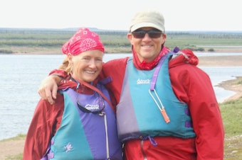 caption: Jenny Gusse and Doug Inglis worked together doing scientific research at Agriculture and Agri-Food Canada, a government agency. In their free time, they were avid outdoors enthusiasts.