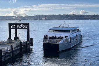 caption: The King County water taxi between Vashon Island and downtown Seattle is adding eight new weekday afternoon sailings starting Monday, July 1. 